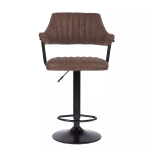 SET 2 SCAUNE BAR VINTAGE BROWN - imagine 3