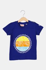 TRICOU  ROATA FAMILIE COPII   ROYAL BLUE-10