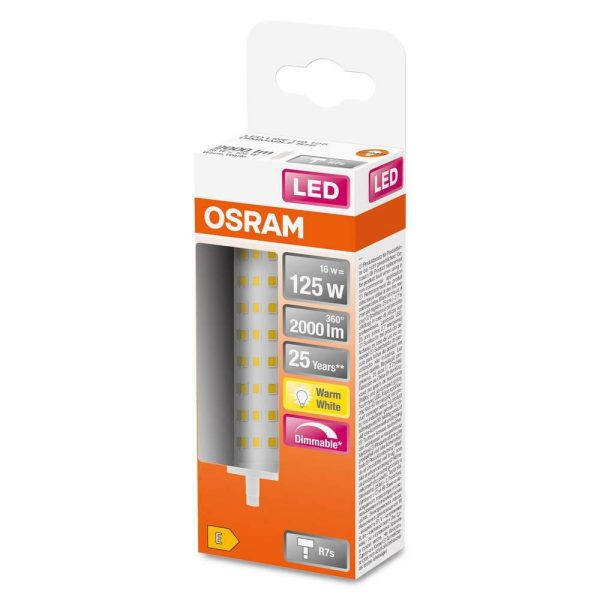 Bec LED Osram DIM LINE, R7s, 16W (125W), 2000 lm,