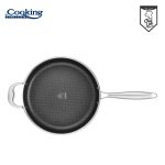 TIGAIE ADANCA INOX +CAPAC STICLA IN 3 STRATURI  28*7.5CM, - imagine 4