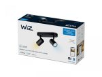 Spot LED RGB WiZ Imageo, Wi-Fi, Bluetooth, 2x4.9W, 690 lm, - imagine 2