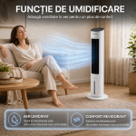 VENTILATOR CU EFECT DE RACIRE PRIN EVAPORARE HEINNER HACLP-MD43WH - imagine 16