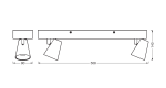 Spot LED dublu ajustabil Ledvance DECOR NEPTUNE, 20W, 1630 lm, - imagine 3