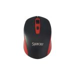 MOUSE Spacer, PC sau NB,1600 dpi, butoane/scroll 4/1, negru cu - imagine 3
