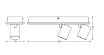 Spot LED dublu ajustabil Ledvance DECOR MARS, 29W, 3100 lm, - imagine 3