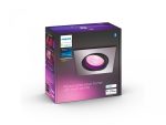 Spot LED RGB incastrat Philips Hue Centura, Bluetooth, GU10, 5.7W, - imagine 3