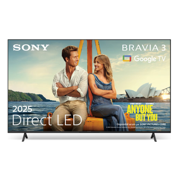 Televizor Sony BRAVIA 3 LED 75S39, 189 cm, Smart Google