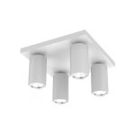 Spot Cvadruplu Vivalux SQUARE WHITE LUX, 4xGU10, max. 4x35W, IP20