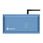 Solplanet Ai-Logger, South interface RS485/LAN, North interface WLAN /LAN, solplanet