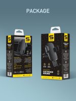 Suport auto telefon Gravity Serioux CH03, Material: ABS+ aluminium, mod - imagine 10