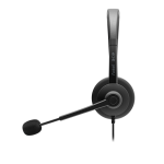 Casti Head-band AXTEL AXH-ACEUCM, Wired, Noise-canceling, Negru - imagine 3