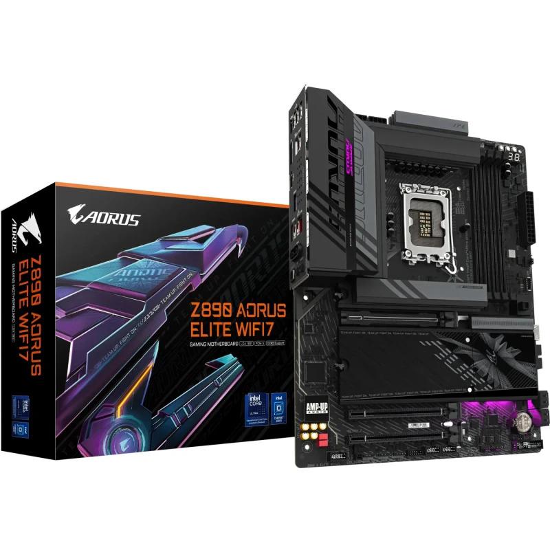 overlay_ef30dd68017f891142504ddb42d92a5b.jpg Placa de baza Gigabyte Z890 AORUS ELITE WIFI7, Socket 1851, - imagine 1