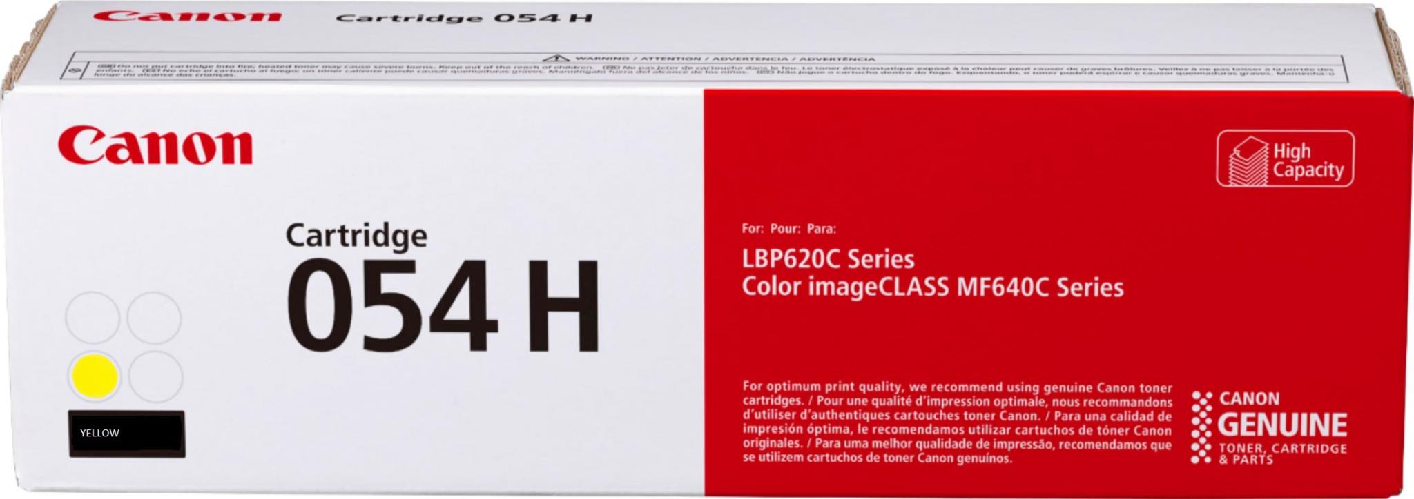 overlay_ef744bd3a5b84ba2af650f8ef8b3b5f8.jpg Toner Canon CRG054H yellow, High yeld, capacitate 2.3k pagini, pentru - imagine 1