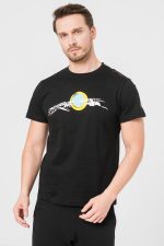 TRICOU CASUAL MANA BICICLETA BARBATI BLACK-S - imagine 3