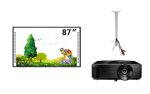 Tabla interactiva 87" EVOBOARD IB-86RS, format 4:3, tehnologie tactila IR, - imagine 2