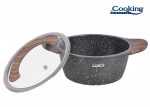 SET GATIT 6 PIESE ALUMINIU TURNAT, PARIS, COOKING BY HEINNER - imagine 8