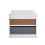 Bancuta cu spatiu de depozitare jucarii si carti Bear, U-Grow - imagine 5