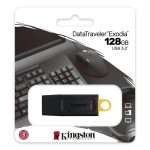 Memorie USB Kingston DataTraveler Exodia 128GB, USB 3.2, Negru - imagine 3