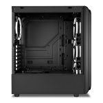 Carcasa Sharkoon TK5M RGB, Mid Tower NEGRU - imagine 5