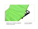 HEINNER COVOR PLAJA TIP SEZLONG-141*45*51CM, LIME - imagine 3
