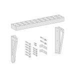 LUNA2000-S0 WALL MOUNTING BRACKET - imagine 2