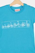 TRICOU  MULTIBIKE PEGAS COPII  BLUE ATOLL-12 - imagine 3