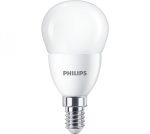 2 Becuri LED Philips P48, EyeComfort, E14, 7W (60W), 806 - imagine 2