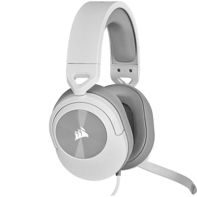 overlay_f1a6172d5e33a0b3892dcc3c6d8c64c4.jpg Casti Gaming Head-band Corsair HS55 SURROUND, Wired, Alb - imagine 1