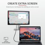 Cablu Trust Calyx, USB-C to HDMI, 1.8m, negru - imagine 3