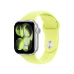 Apple Watch 42mm Neon Yellow Sport Band - S/M - imagine 3