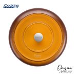 CRATITA ALUMINIU TURNAT + CAPAC 26x8 CM, 3.4L, NICOLAI TAND, - imagine 4