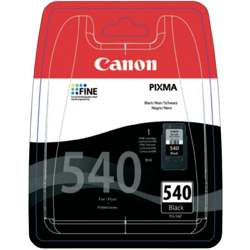 overlay_f334d51dba3a97968e61364918855725.jpg Cartus cerneala Canon PG-540, black, capacitate 8ml / 180 pagini, - imagine 1