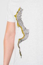 TRICOU CASUAL DRACON BARBATI LIGHT GRAY-M - imagine 6