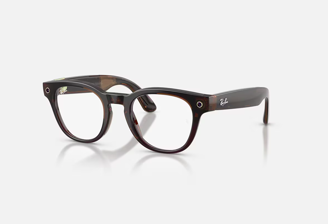 overlay_f468a70e35b01bf4ebad9889c2b08d54.png RAY-BAN META SCRIBER OPTICS GEN 2 Shiny Transparent Umber/ Demo - imagine 1