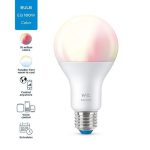 Bec LED RGB inteligent WiZ Connected Colors A67, Wi-Fi, E27, - imagine 3