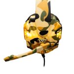 Casti Gaming Over-ear SPACER SPGH-CAMO, Wired, Multicolor - imagine 4