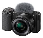 Kit SONY Alpha ZV-E10 Mirrorless dedicat pentru Vlogging 24MP, ISO