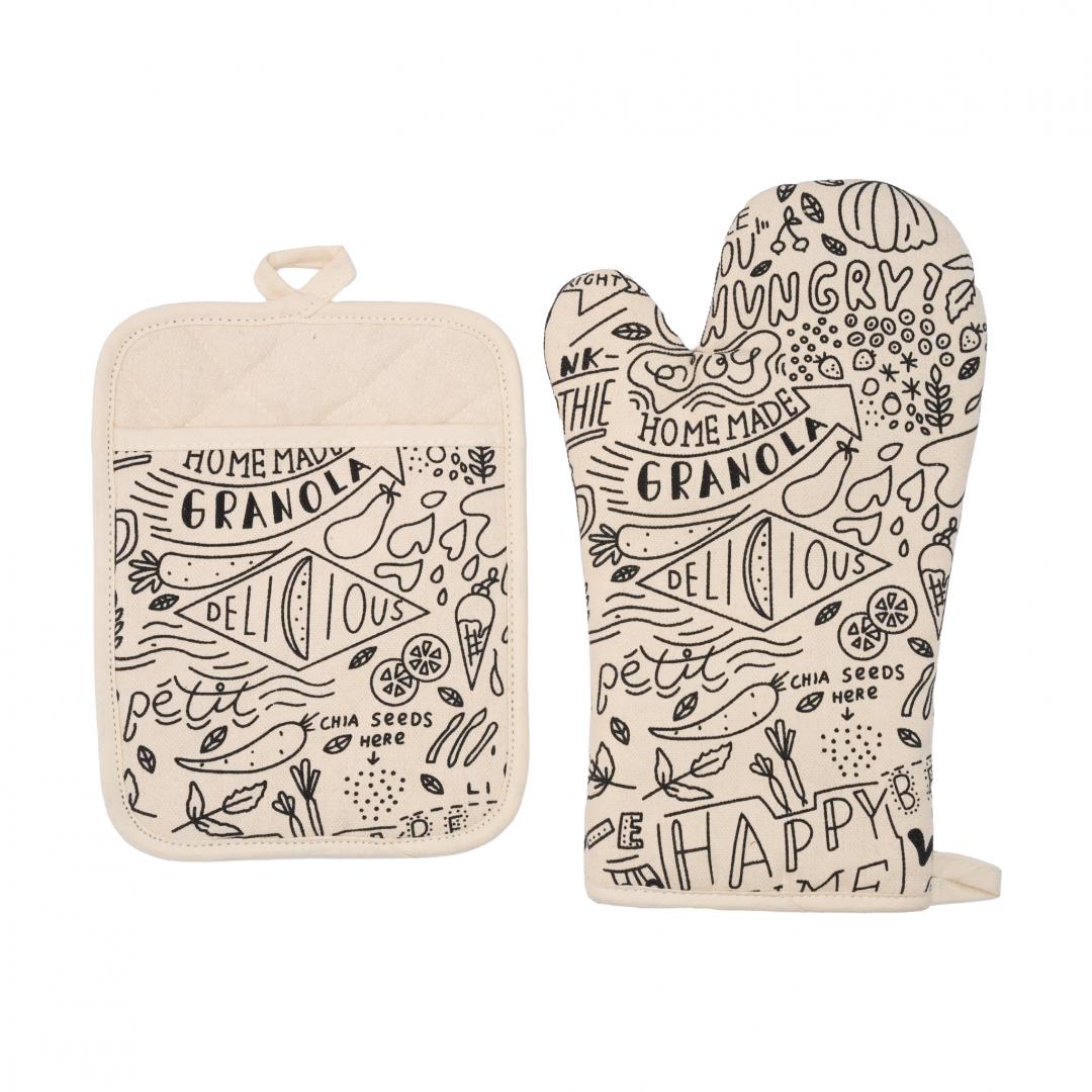 overlay_f56d0a722270bda1e508da7ce70b3edf.jpg SET BUCATARIE 2 PIESE BEJ - imagine 1