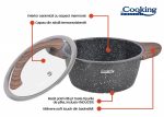 SET GATIT 6 PIESE ALUMINIU TURNAT, PARIS, COOKING BY HEINNER - imagine 9