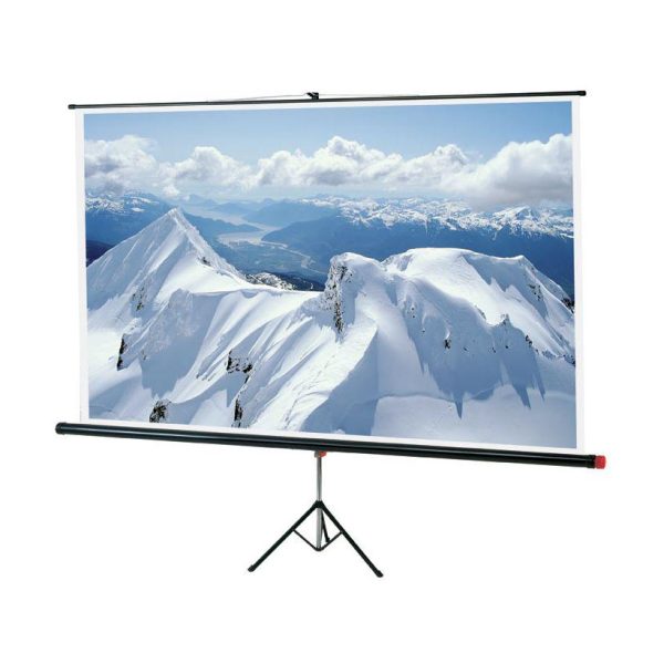 Ecran de proiectie cu trepied Sopar Junior, manual, podea, 125cm