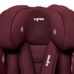 Scaun auto I-size U-Grow Goldfix Plus, isofix, 76-150 cm (9-36 - imagine 10