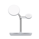 Incarcator wireless birou Tellur, 3-in-1, MFI, certificat MagSafe 15W, Watch
