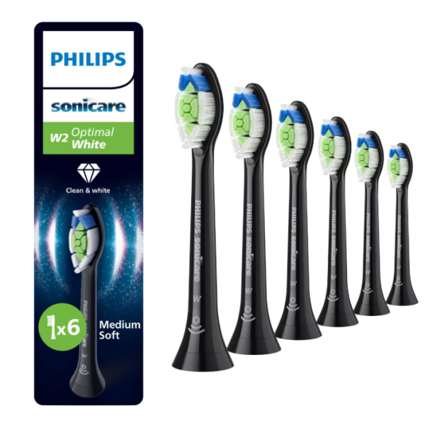Rezerve Philips Sonicare Optimal White HX6066/88, pachet de 6 capete
