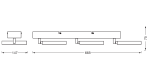 Spot LED triplu ajustabil Ledvance DECOR SATURN, 29W, 3270 lm, - imagine 2