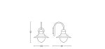 Aplica tip felinar pentru exterior Philips Raindrop, 1xE27, max 60W - imagine 3