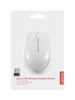 Mouse Wireless Lenovo 300, 1000 dpi, Gri - imagine 7
