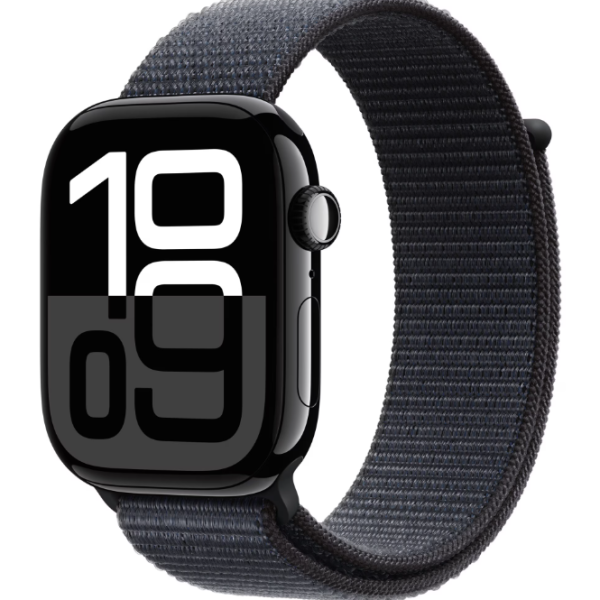 Apple Watch Series 10 GPS 46mm Jet Black Alu Case
