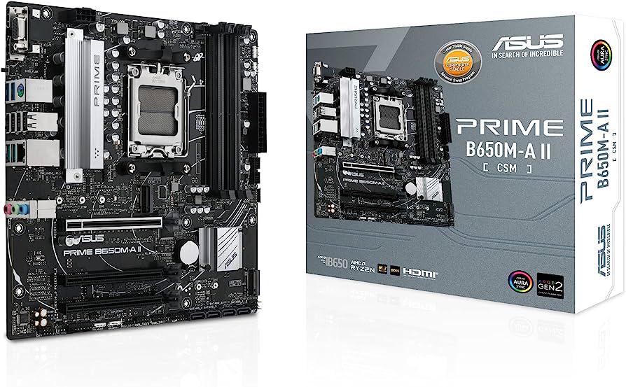 overlay_f729989b411b232296e1d1d0de61ec22.jpg Placa de bază ASUS PRIME B650M-A II AM5 - imagine 1