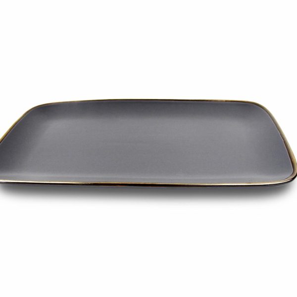 PLATOU CERAMICA 32x20 CM, CALYPSO,ART OF DINING BY HEINNER