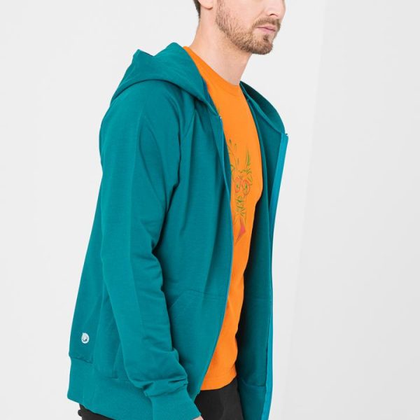 HANORAC COTON CASUAL BARBATI PETROL-S